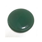 tapa metálica verde 70 mm