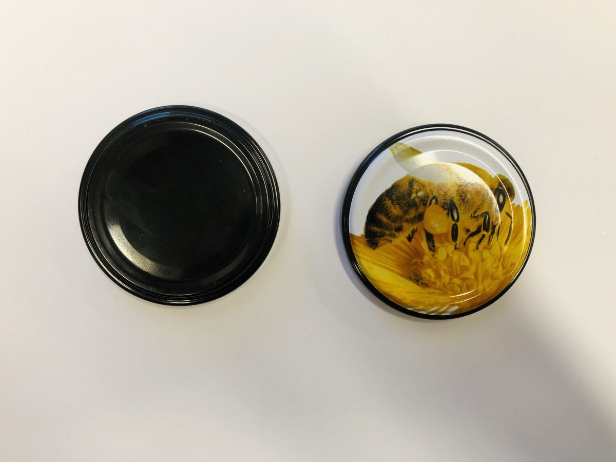 Tapa Metálica 63 MM S/Botón - Imagen 1