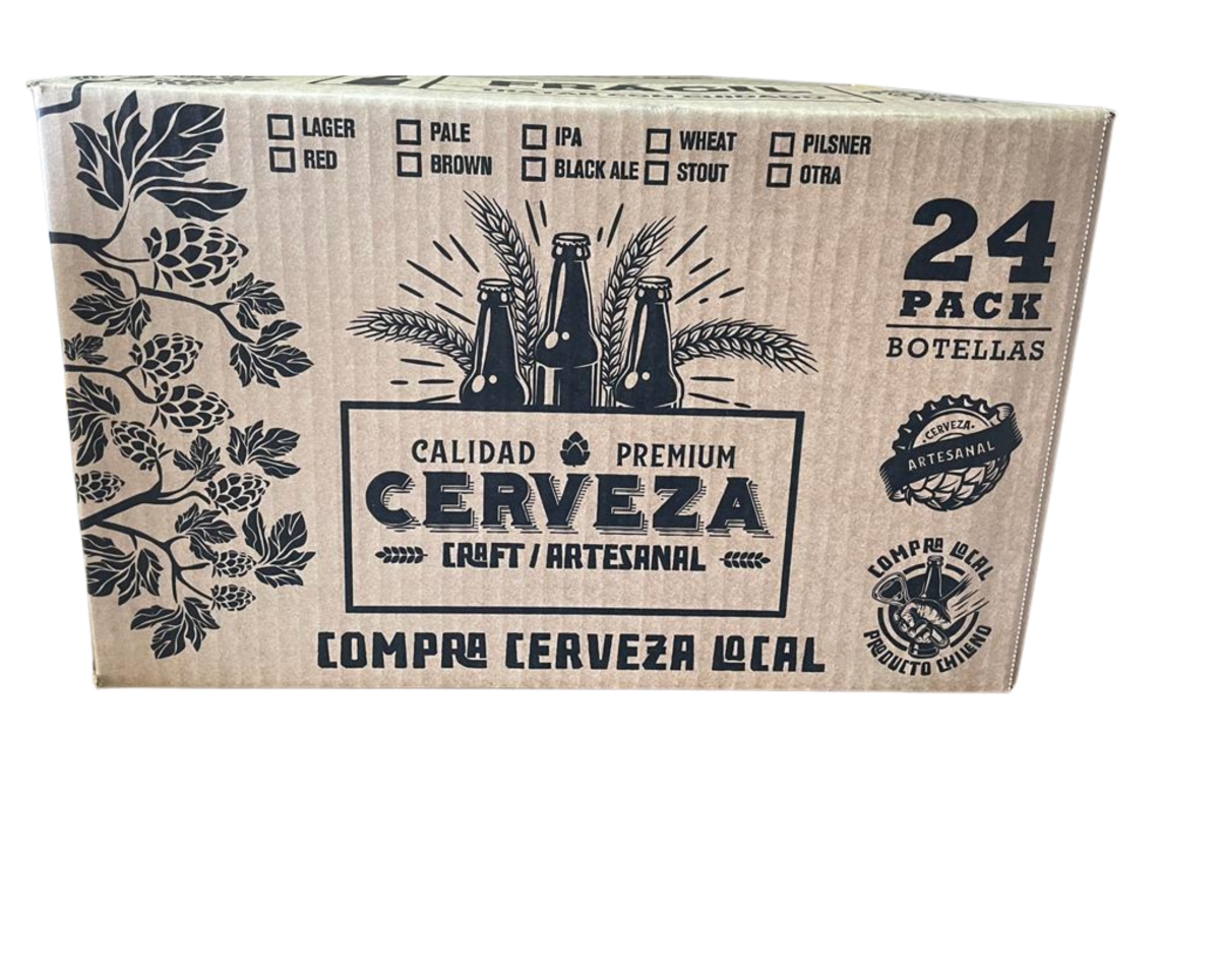Caja 24 Und. Bot.Cerveza 330 T Baviera B/Corona - Imagen 3